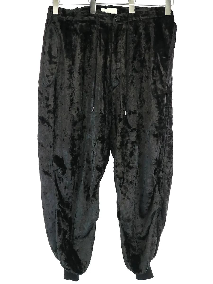 NEON SIGN ネオンサイン 17SS VELVET SNOW PANTS ベロアパンツ