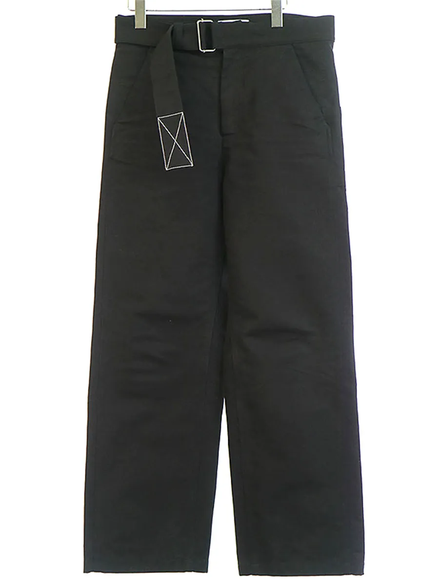 OAMC OAMC コットンベルテッドパンツ
