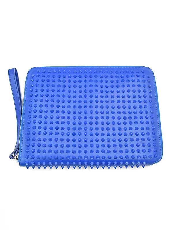 Christian Louboutin クリスチャンルブタン CRIS CASE CALF PARIS SPIKES スパイクタブレットケース