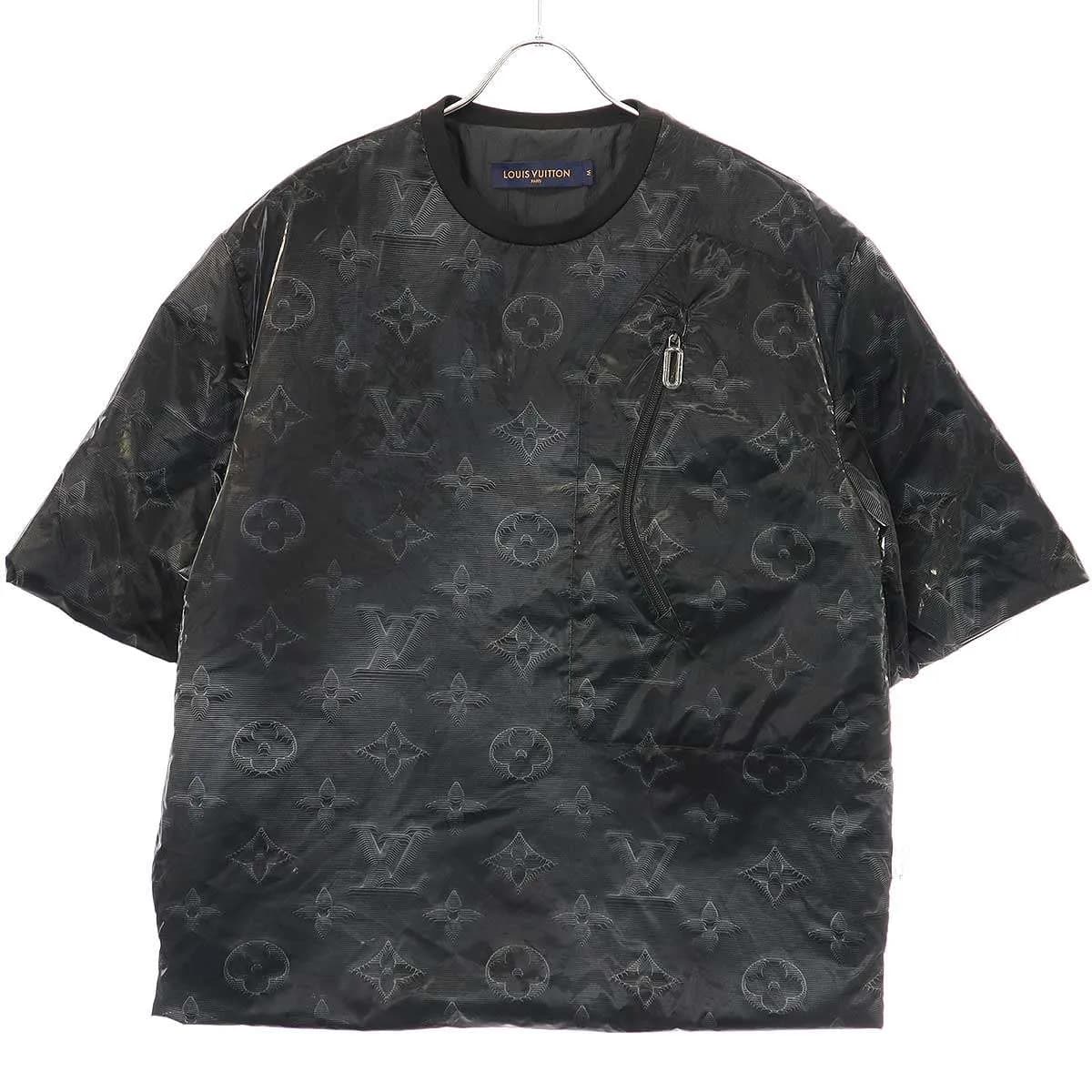 LOUIS VUITTON ルイヴィトン 21SS モノグラム テクニカルショートスリーブトップス