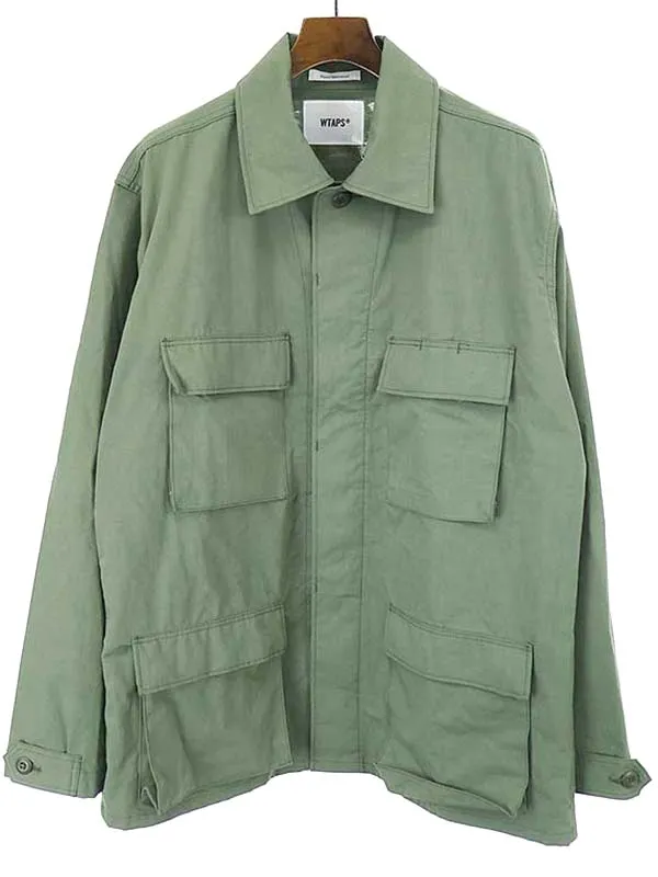 WTAPS ダブルタップス 21SS WMILL-LS 01 LS / NYCO. RIPSTOP リップストップミリタリージャケット