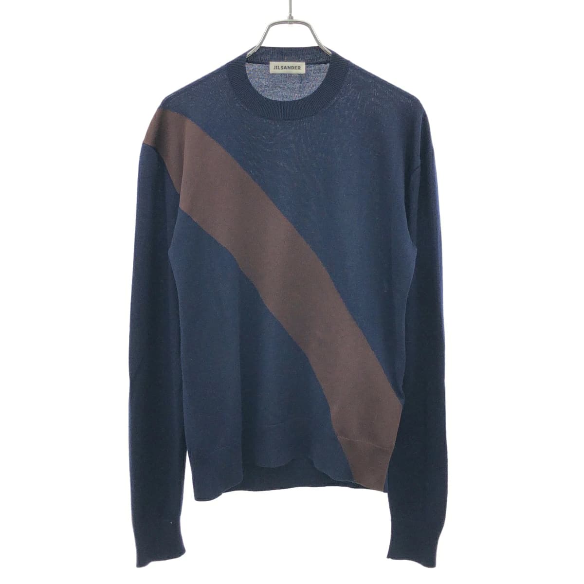 JIL SANDER ジルサンダー 22SS パネルニットセーター JSMU751021