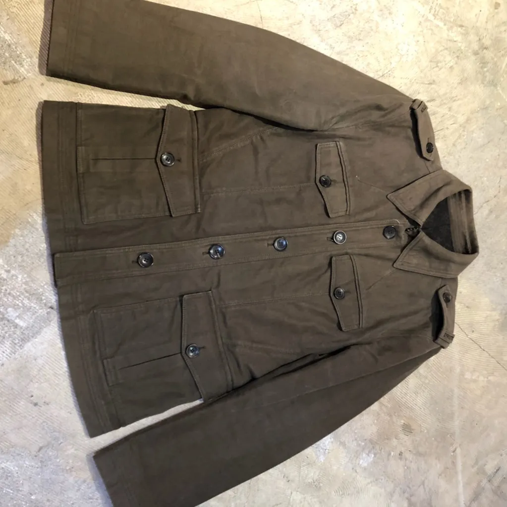 LOUIS VUITTON LOUIS VUITTON 06AWモノグラムライニングコットンツイルミリタリージャケット