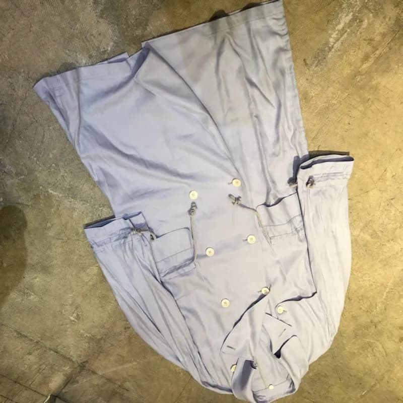Name. Name. 19SS LINEN ROPE DRAWSTRINGS TRENCH COAT