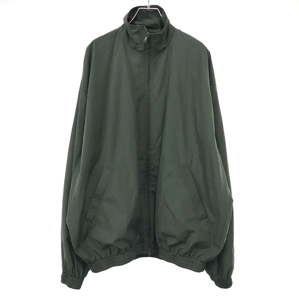 BALENCIAGA バレンシアガ 24AW バックテーピングロゴ ジップアップジャケット