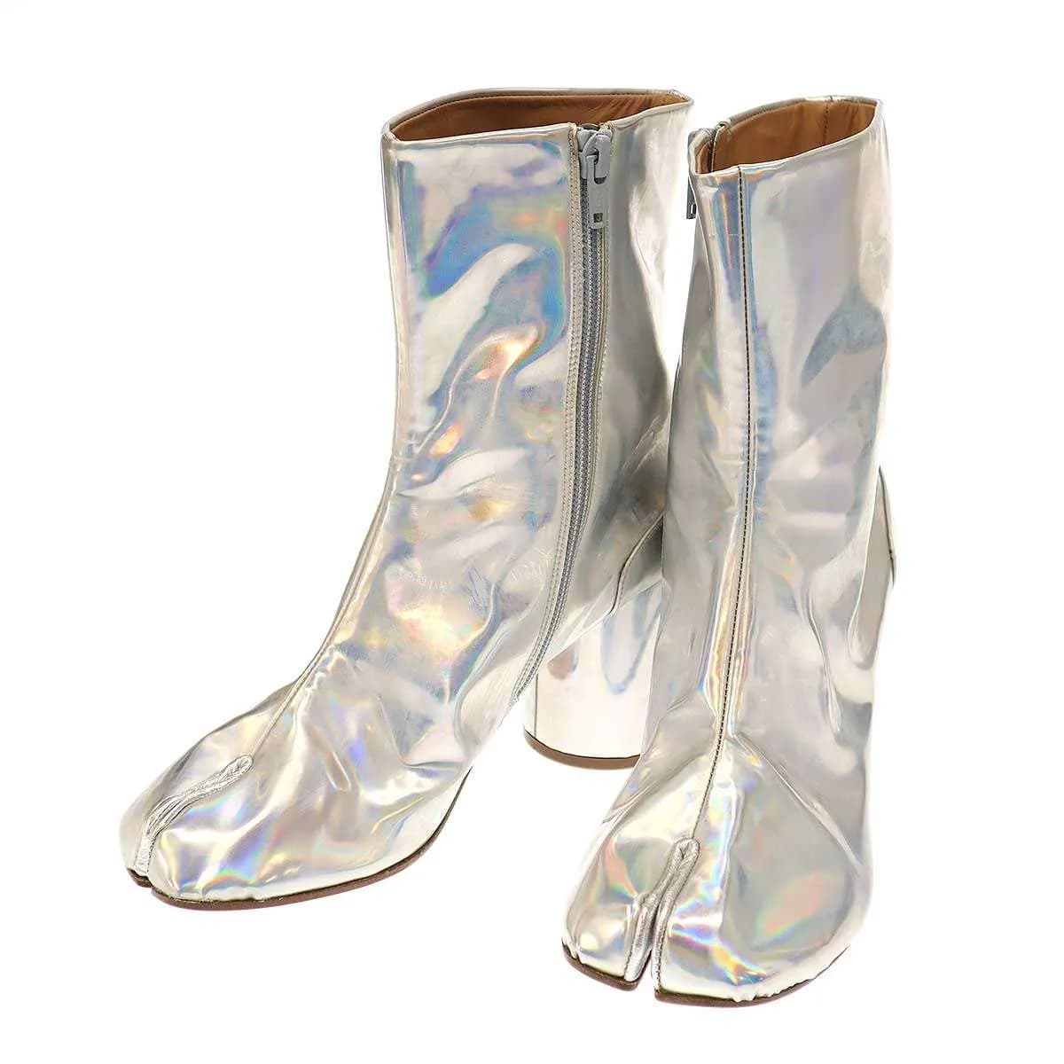 Maison Margiela メゾン マルジェラ 足袋 パテントレザータビ ブーツ