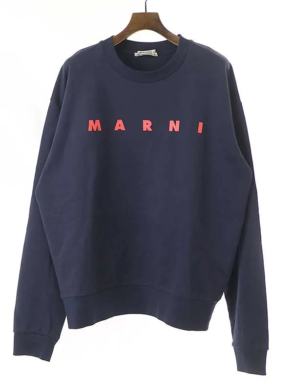 MARNI マルニ 21SS ロゴプリントスウェットトレーナー