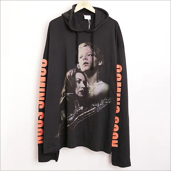 VETEMENTS VETEMENTS 16SS COMING SOON TITANIC HOODIE