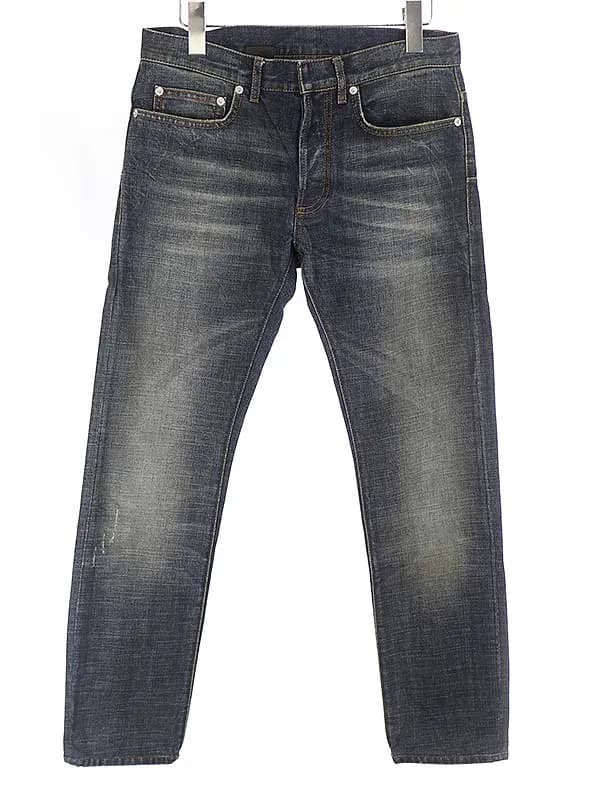 Dior HOMME ディオール オム 11AW JAKE ウォッシュドストレッチデニムパンツ