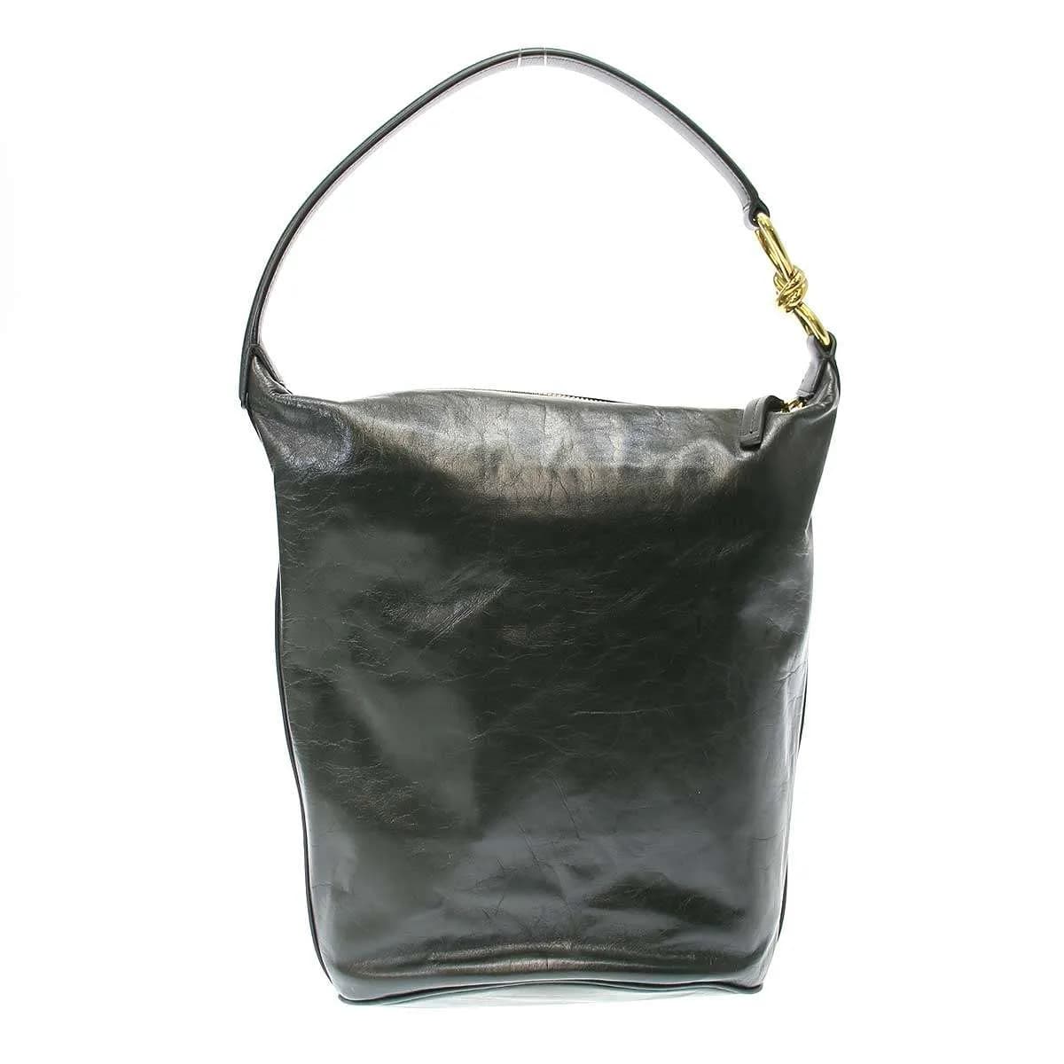 BOTTEGA VENETA ボッテガヴェネタ KNOT PAPER CALF 19 ミディアム ホーボーノットワンハンドルバッグ