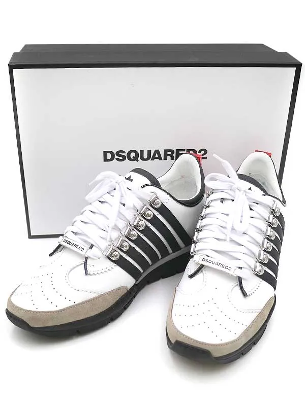 DSQUARED2 ディースクエアード 20AW LACE-UP LOW TOP SNEAKERS スニーカー
