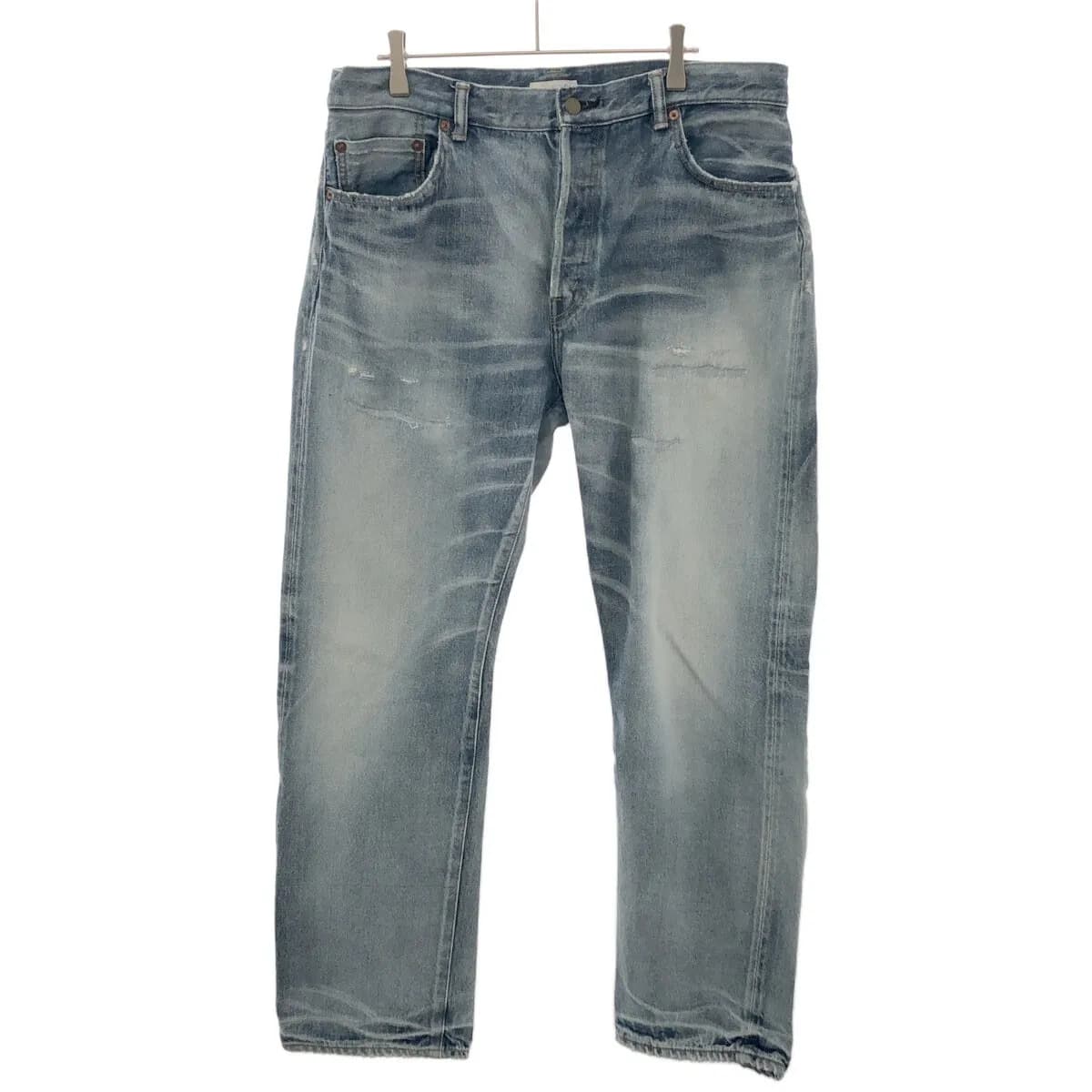 Ron Herman ロンハーマン デニム USED STRAIGHT DENIM ダメージ加工ストレートデニムパンツ