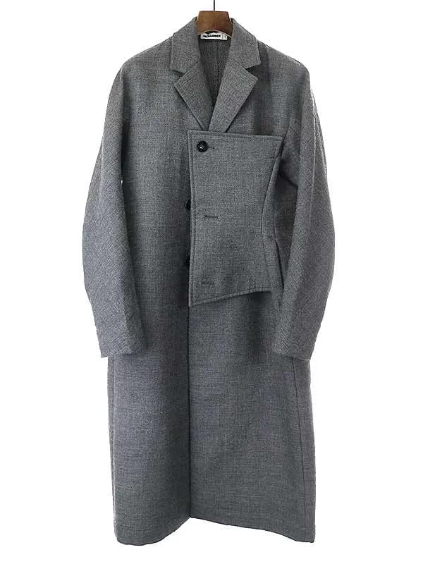 JIL SANDER ジルサンダー 18AW ウールロングコート