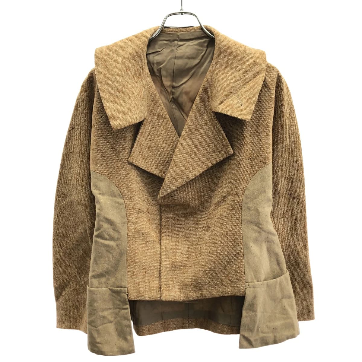 Yohji Yamamoto ヨウジヤマモト 2005AW 切り替えツイードセットアップ