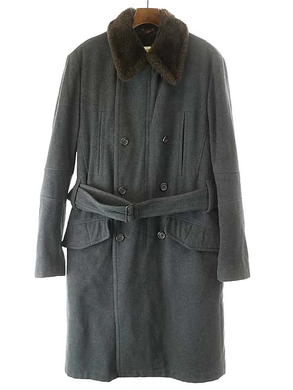 DRIES VAN NOTEN ドリスヴァンノッテン 1999AW ボアウールコート