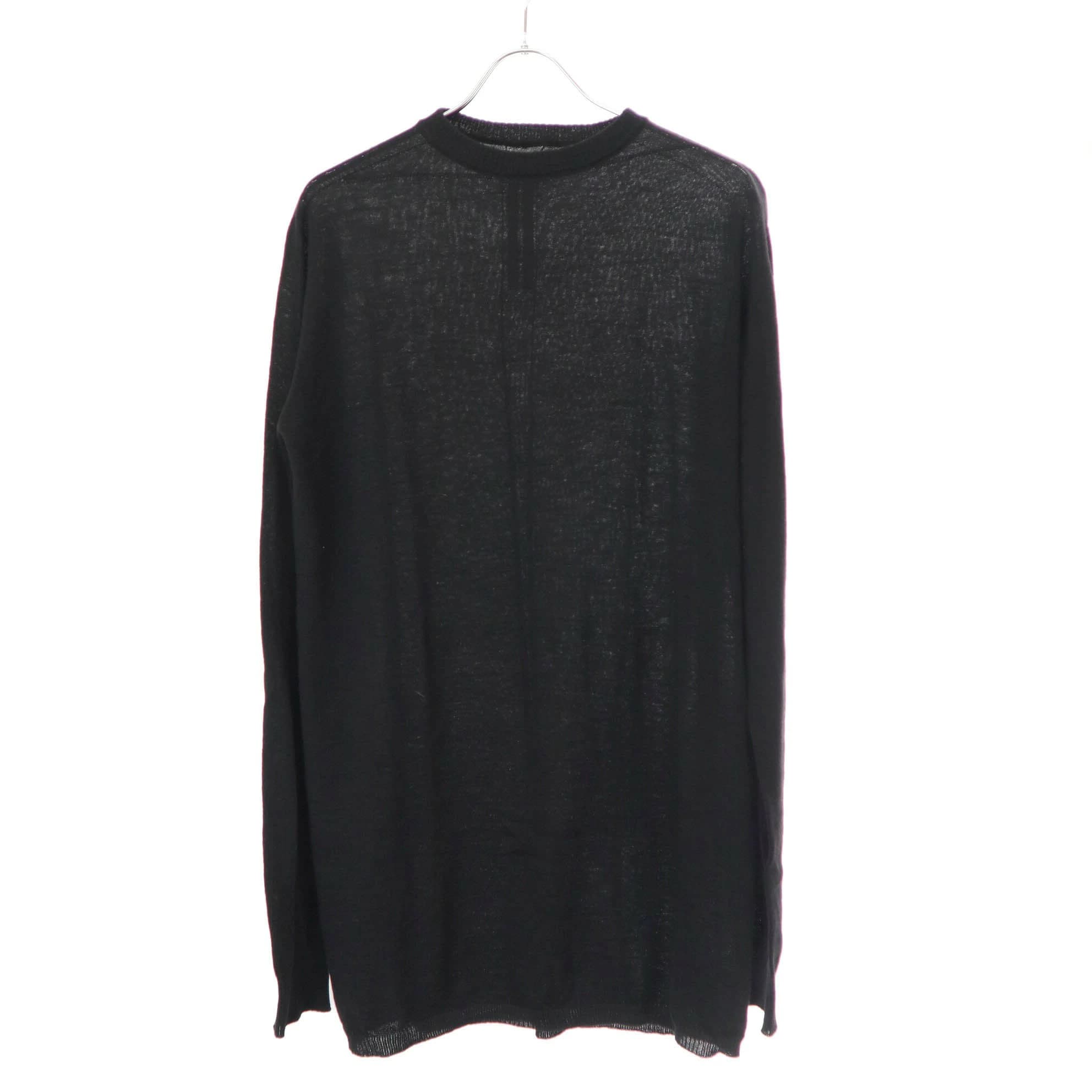 Rick Owens リックオウエンス 23AW OVERSIZED ROUND NECK オーバーサイズニットプルオーバー