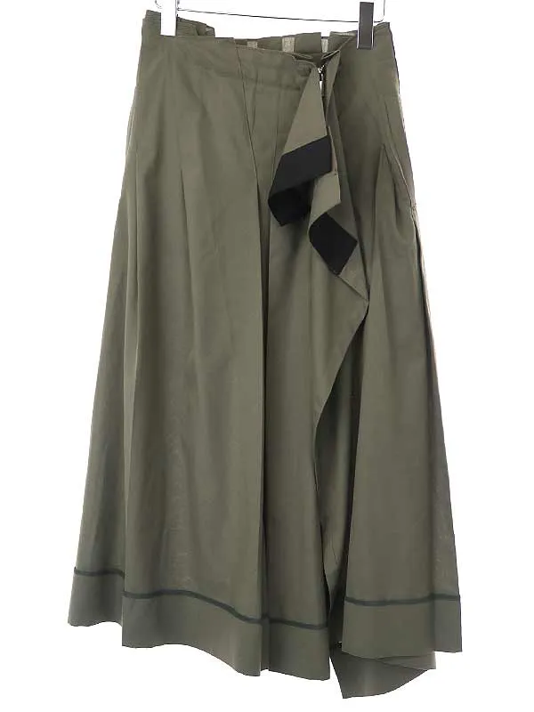 sacai サカイ 21SS Suiting Skirt ス―チングプリーツスカート