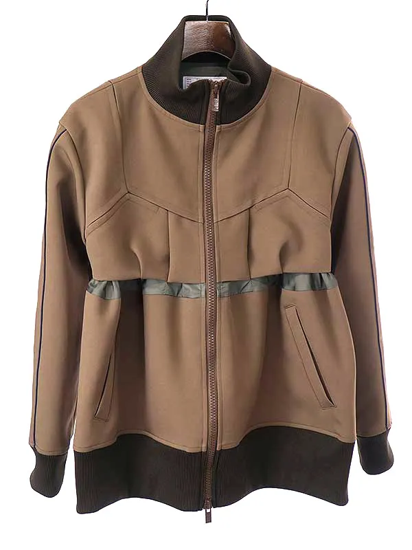 sacai サカイ 22AW Technical Jersey Zip Up Blouson テクニカルジャケット