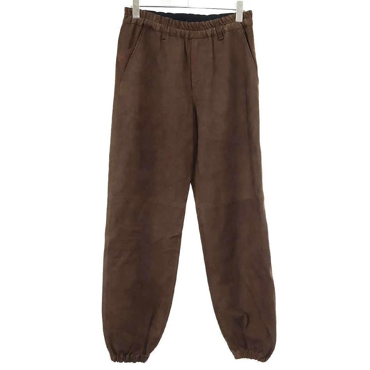 BED J.W. FORD ベッドフォード 25AW Not Training ヌバックレザートラックパンツ 25AW-B-PT07