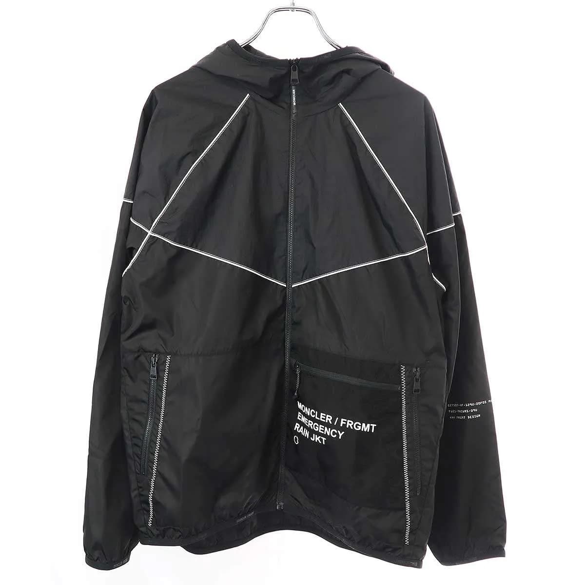MONCLER モンクレールジーニアス HUNOR GIUBBOTTO ナイロンフーデッドジャケット G209U1A00001