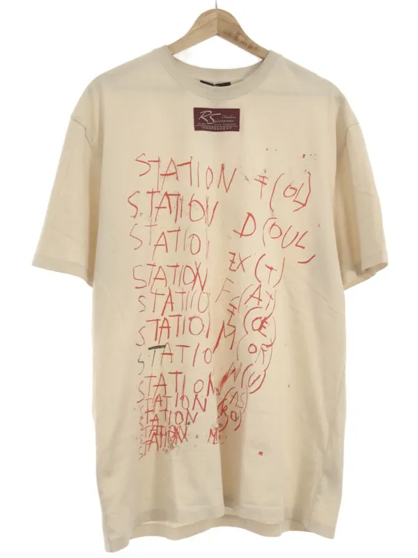 RAF SIMONS ラフシモンズ 23SS グラフィックプリントTシャツ