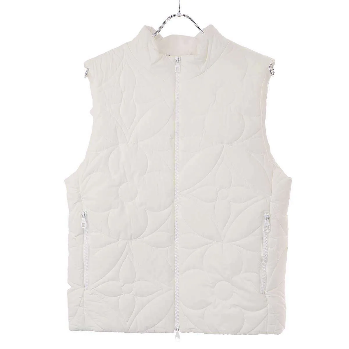 LOUIS VUITTON ルイヴィトン 22SS LVSE モノグラムフラワーキルテッド パテッドベスト