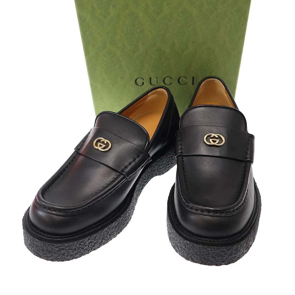 GUCCI グッチ インターロッキングG ローファーシューズ 759274