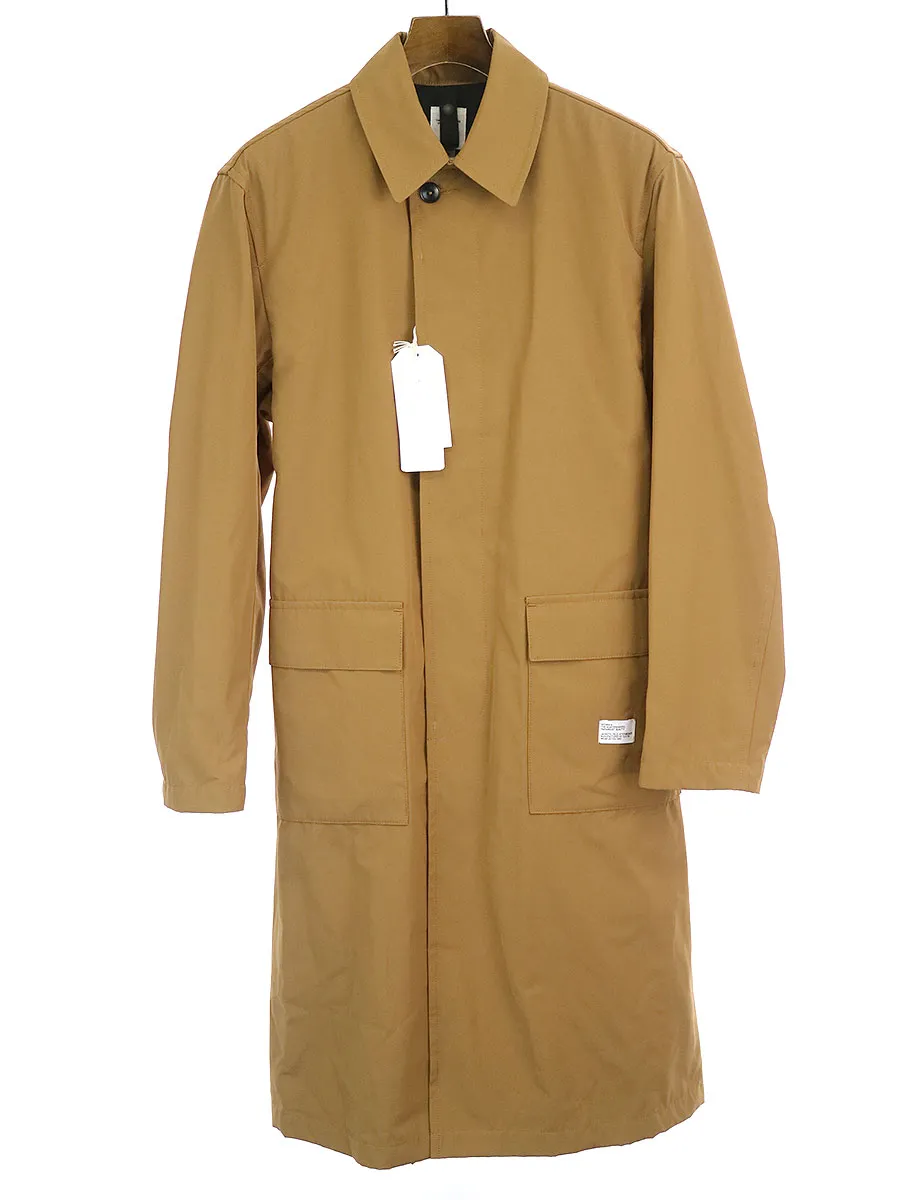 BEDWIN ベドウィン 17AW SOUTEIN COLLAR COAT"SLOVAK" ポリエステルコットンステンカラーコート