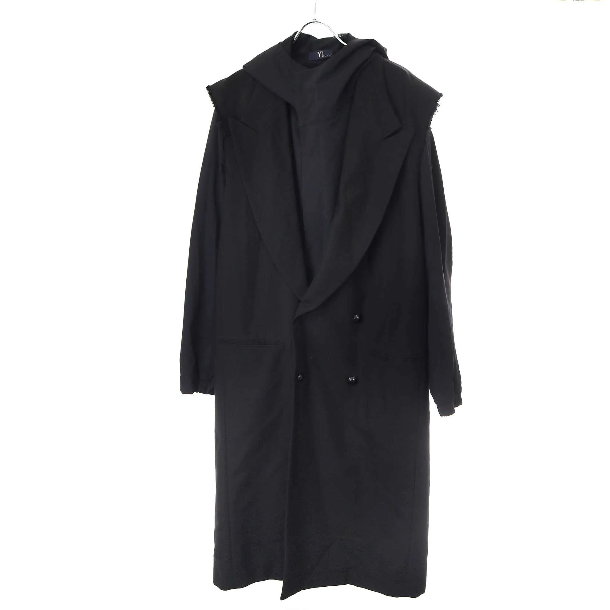 Y's ワイズ 22AW SAMPLE OLD ARMY SERGE DOUBLE LAYERED TAILORED COAT ベストレイヤードテーラードコート