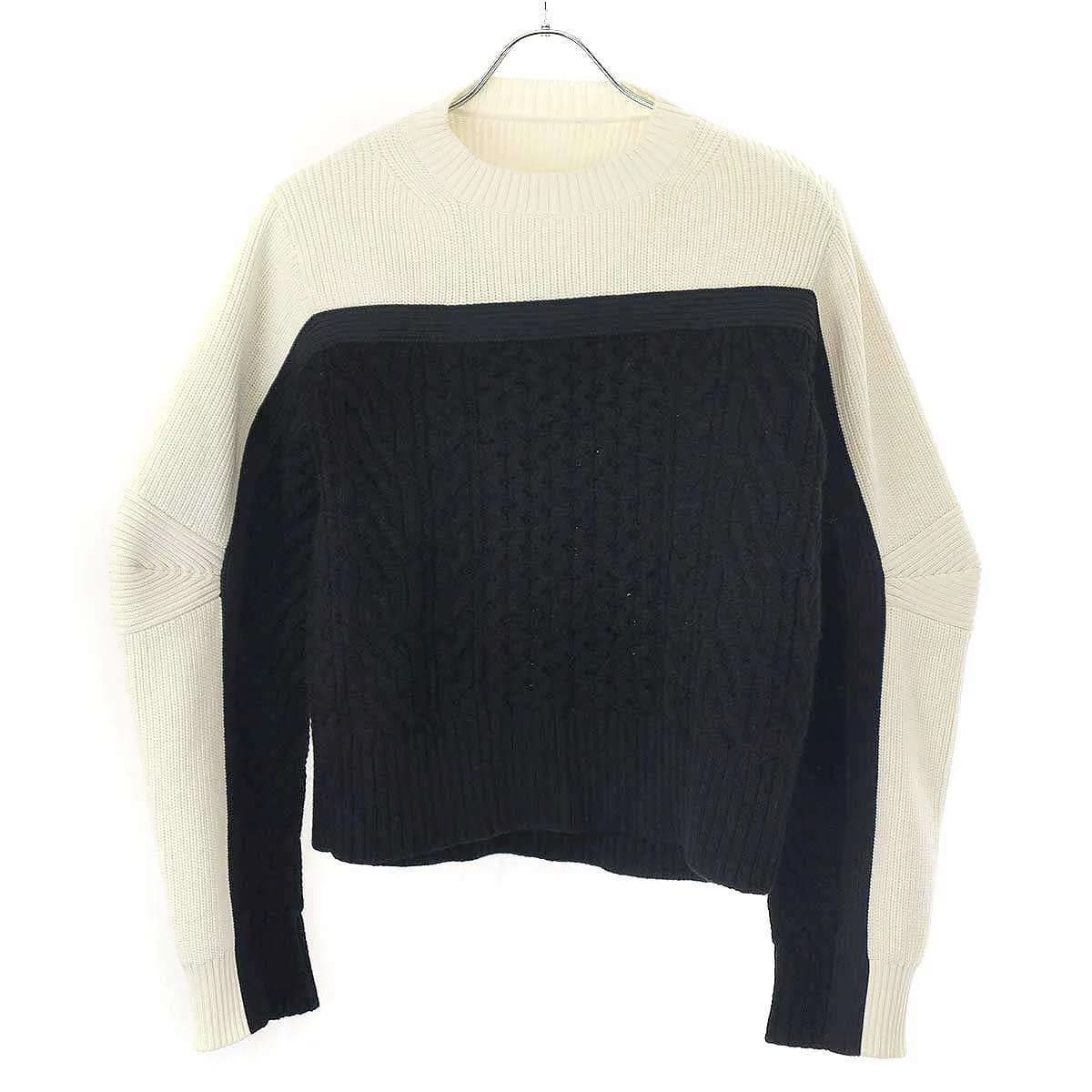 sacai サカイ 24AW Knit Pullover プルオーバーニットセーター