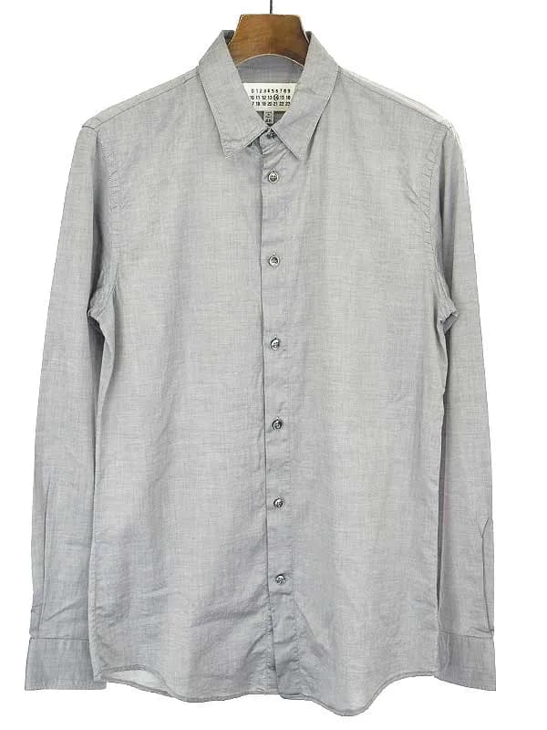 Maison Margiela メゾン マルタン マルジェラ14 12SS コットン長袖シャツ