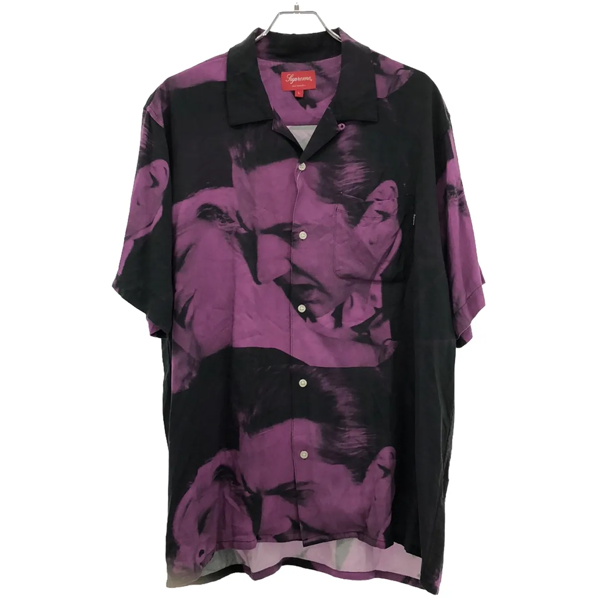 Supreme シュプリーム 19SS Bela Lugosi Rayon S/S Shirt オープンカラーレーヨンシャツ