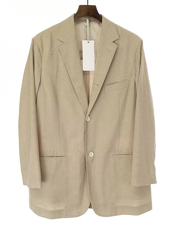 MAATEE&SONS マーティーアンドサンズ SINGLE TAILORED JACKET ウールシルクセットアップ