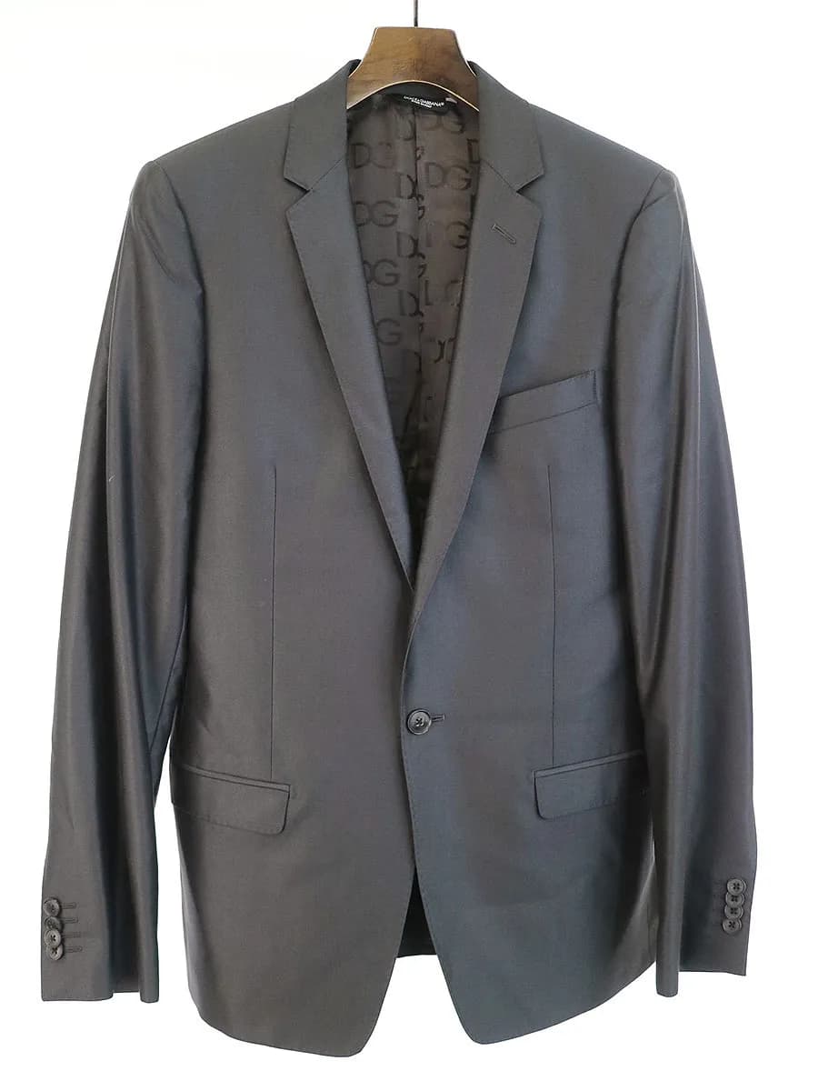 DOLCE&GABBANA ドルチェ&ガッバーナ New MARTINI ナローラペル1Bセットアップ スーツ