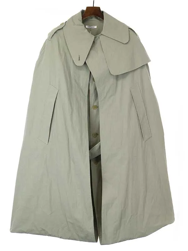 FUMIKA UCHIDA フミカウチダ DOUBLE BODY SOUTIEN COLLAR CAPE トレンチコート