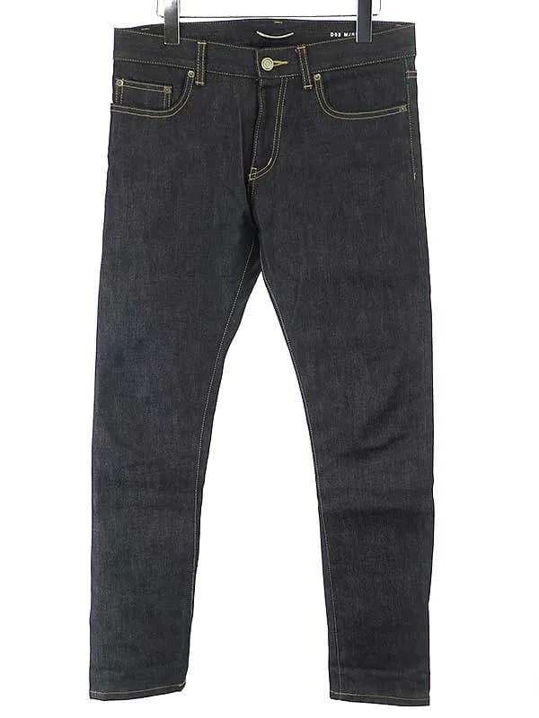 SAINT LAURENT サンローラン パリ 13AW D02 M/SK-LW ストレッチリジットスキニーデニムパンツ
