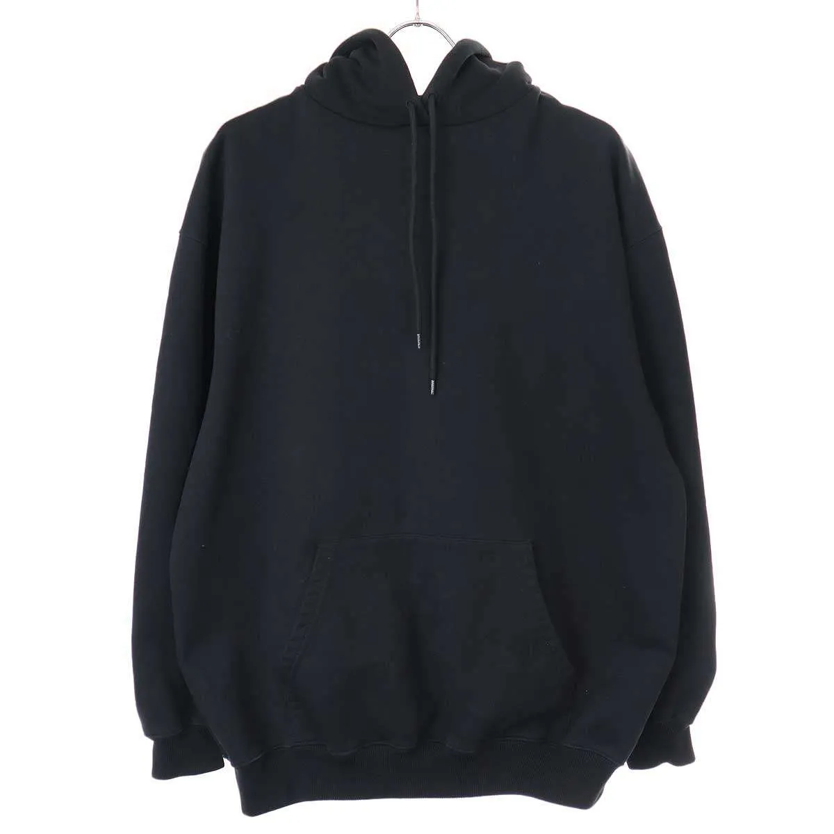 BALENCIAGA バレンシアガ 17AW バックロゴプリント プルオーバースウェットパーカー