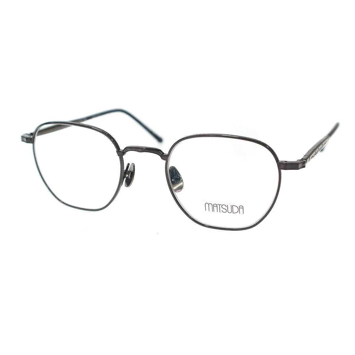MATSUDA マツダ M3161 スクエアシェイプチタニウムアイウェア