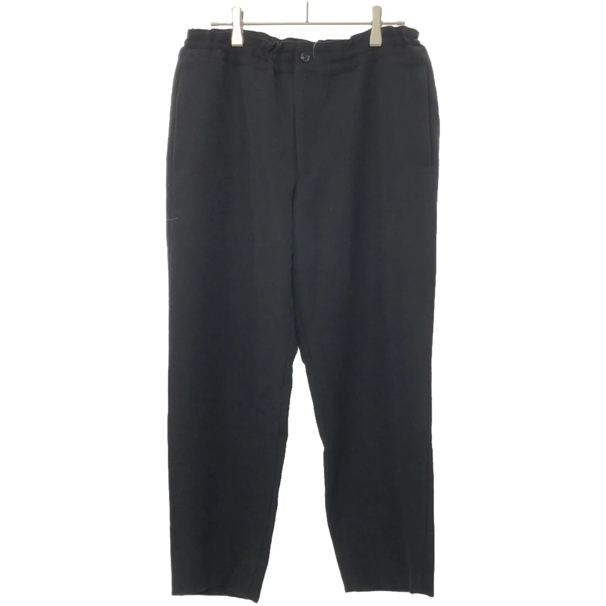 COMME des GARCONS コムデギャルソンオムドゥ 21AW ウールクロップドテーパードイージーパンツ DH-P024 ブラック