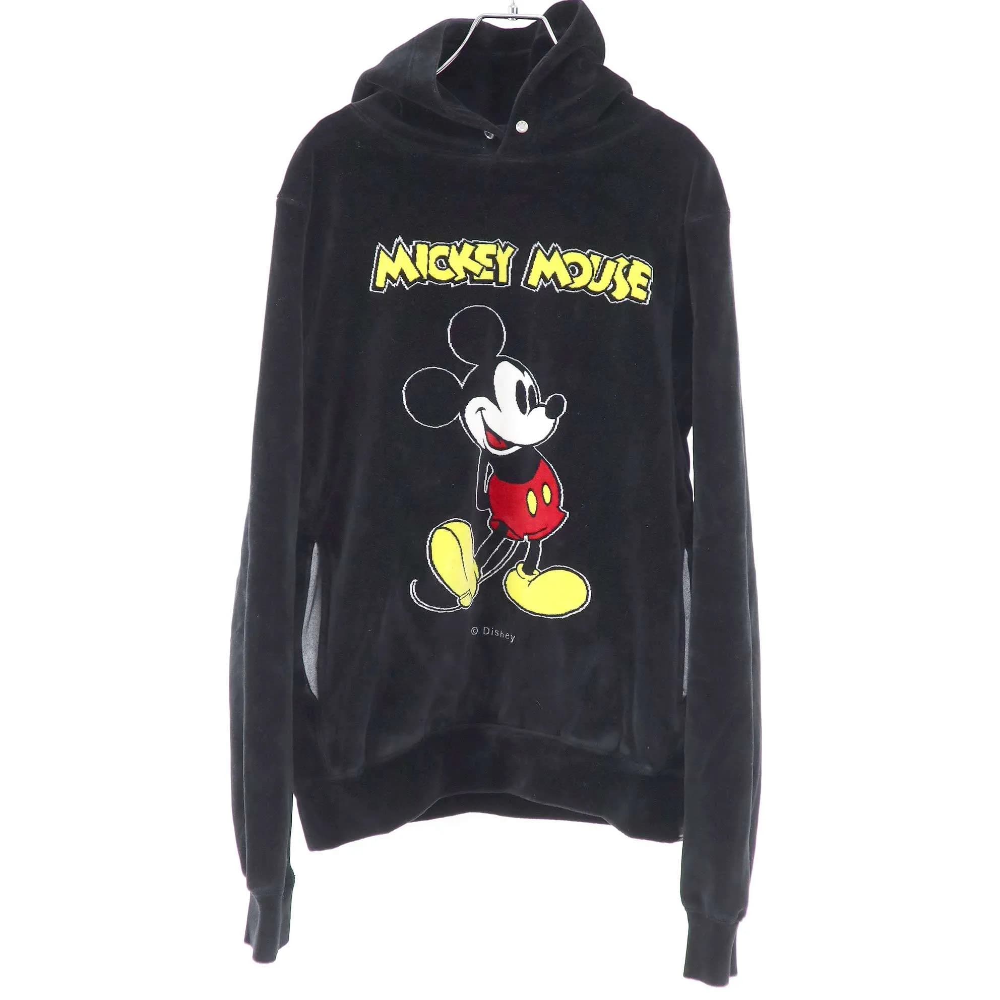 mastermind JAPAN マスターマインド ジャパン Disney ミッキーマウス ベルベットパーカー ML-SW12-020
