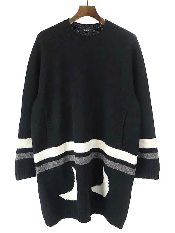 UNDERCOVER アンダーカバー 20AW 三日月スリットロングニットセーター