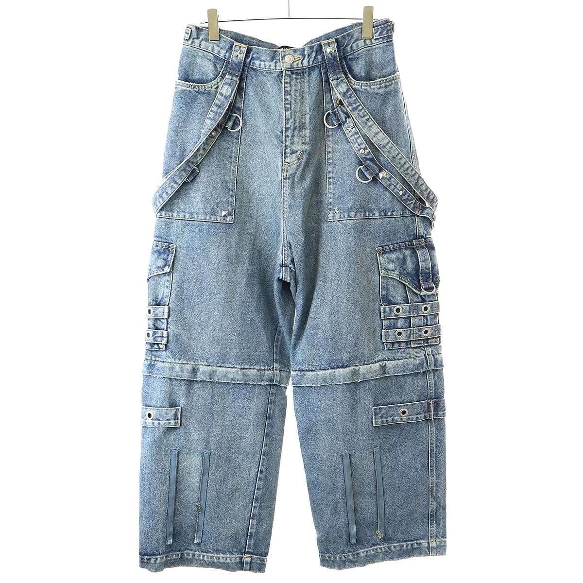 BALENCIAGA バレンシアガ 22SS Raver Baggy Pants レイバーバギーデニムパンツ 681703 TJW60