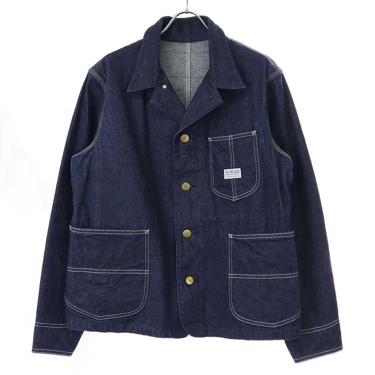 AtLast&Co アットラスト Lot 724 COVERALL デニムカバーオールジャケット