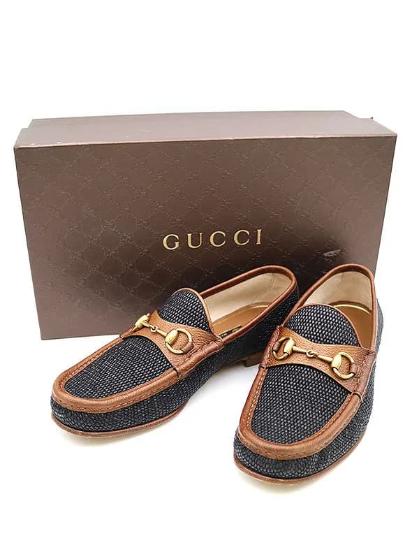 GUCCI GUCCI ビットローファーシューズ