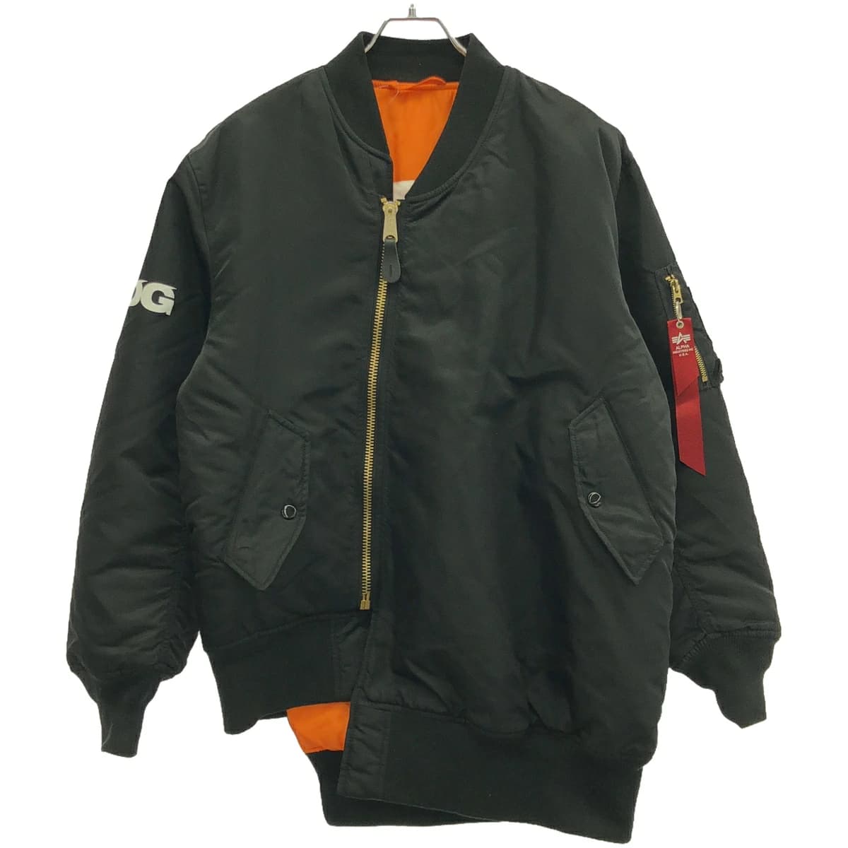 COMME des GARCONS シーディージーバイコムデギャルソン×アルファ インダストリーズ MA-1 リバーシブルナイロンフライトジャケット SZ-J017