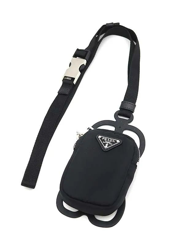 PRADA プラダ RE-NYLON スマートフォン ネックストラップケース