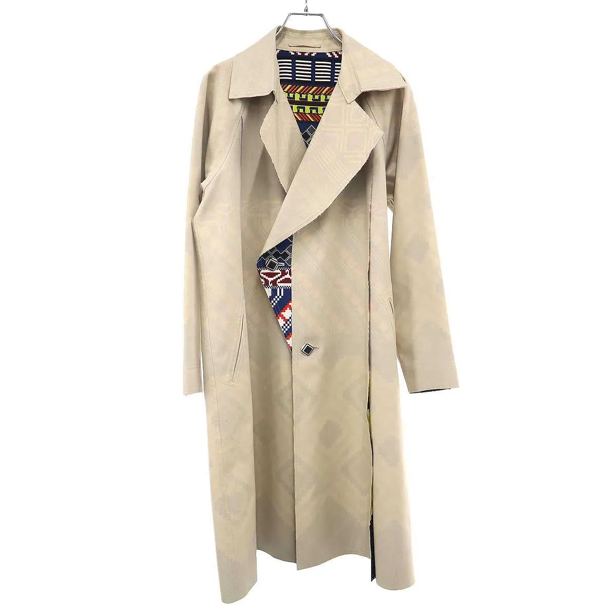 ISSEY MIYAKE イッセイミヤケ 17SS マルチカラー コート IM71FA007