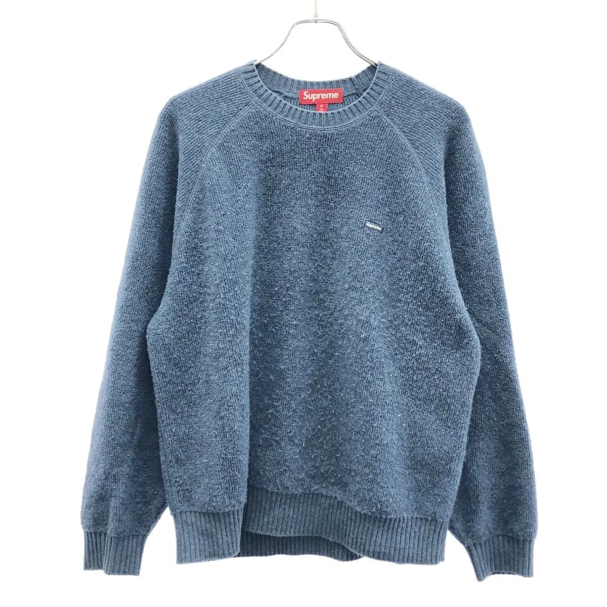 Supreme シュプリーム 24AW Terry Small Box Sweater Blue ニットセーター