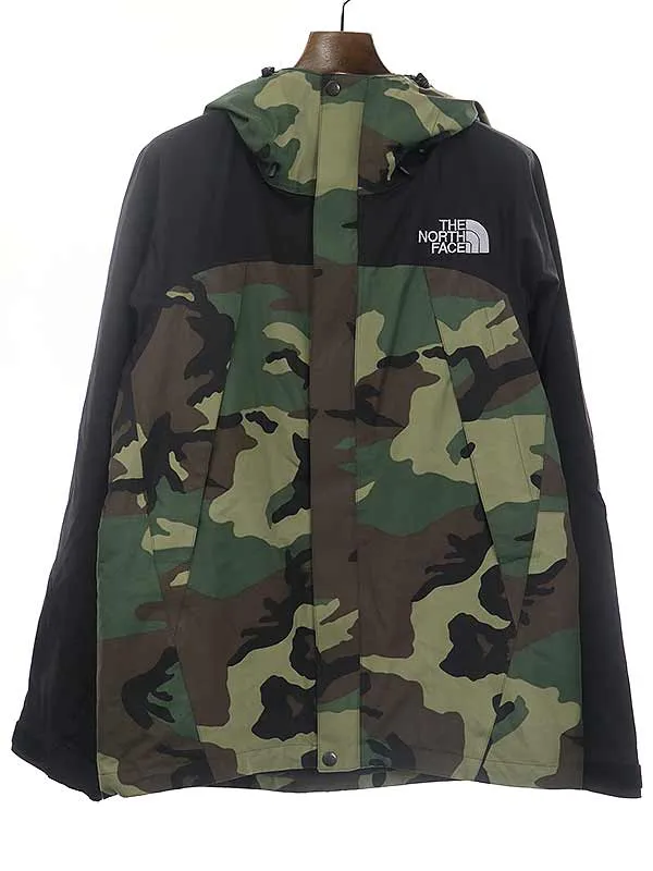 THE NORTH FACE ザ ノースフェイス GORE-TEX カモフラ柄マウンテンパーカー