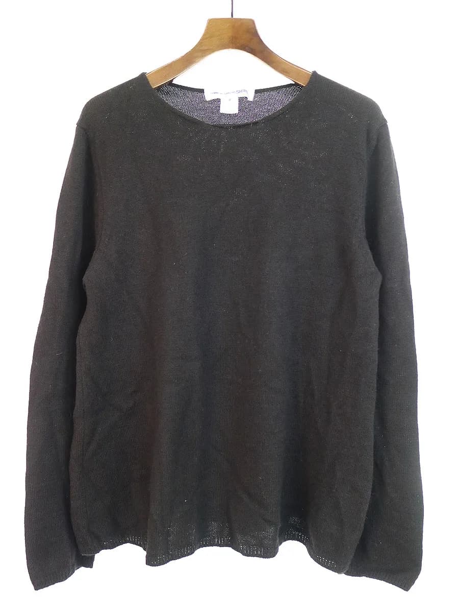 COMME des GARCONS コムデギャルソンシャツ 18AW クルーネックプルオーバーニットセーター